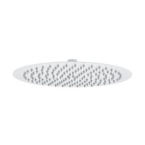 Tête de douche ronde Ø30 cm, blanc, Edouard Rousseau