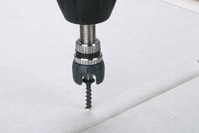 Tête de vissage plaquiste Wolfcraft noir