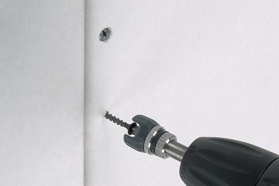 Tête de vissage plaquiste Wolfcraft noir