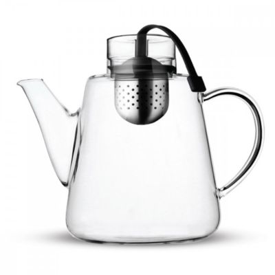 Théière et infuseur à thé 1.5l en Verre - Vialli Design