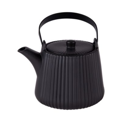 Théière Tiao 1L noire avec filtre