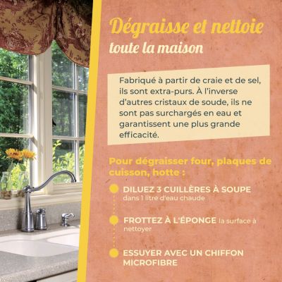 The fabulous Cristaux de soude 480 gr
