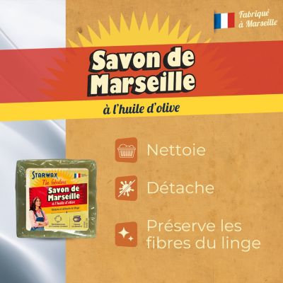 The Fabulous Savon de Marseille à l'huile d'olive 300 gr