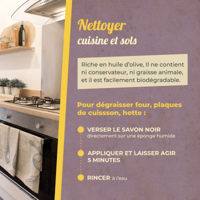 The Fabulous Savon noir multi-usages concentré 1L