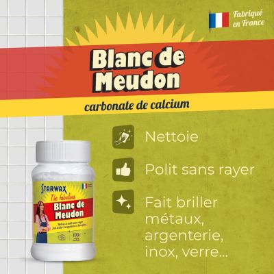 The fabulous Starwax Blanc de meudon 480 g
