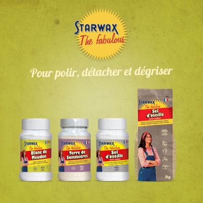 The fabulous Starwax Blanc de meudon 480 g