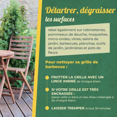 The fabulous Vinaigre 9,5° blanc Starwax 6L