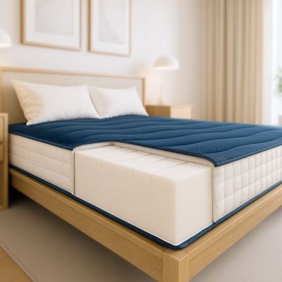 The White Stone Matelas 160x190 en Waterfoam Hypoallergénique Hauteur 20 cm