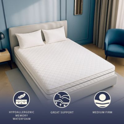 The White Stone Matelas 80x190 à Ressorts Ensachés et Mousse, 24 cm