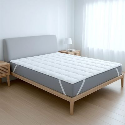 The White Stone Surmatelas 140x190 cm en ouate de 500 g
