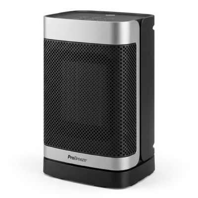 Therma Cube Mini Chauffage Soufflant Céramique 1500W - Noir | Castorama