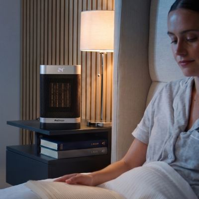 Therma Cube Mini Chauffage Soufflant Céramique 1500W - Noir | Castorama