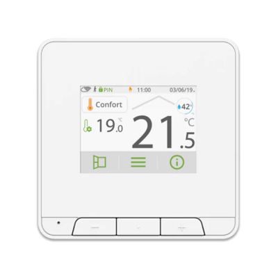 Therma Home - THERMADOR - Thermostat connecté blanc filaire - THERMADOR - THOM