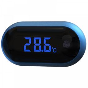 Thermomètre D'aquarium, Thermomètre à Eau Numérique à écran Tactile LED, Moniteur De Température De Réservoir De Haute Précision