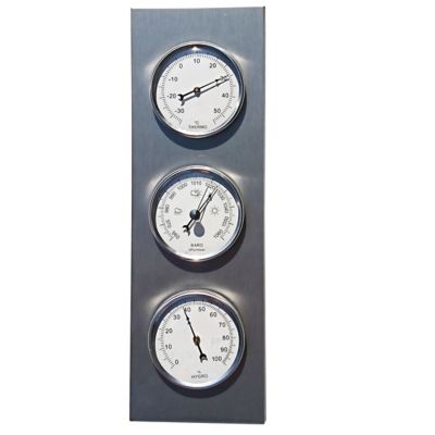 Lufft - Baromètre, Thermomètre (1) - Art déco - Acier, Bois - Catawiki
