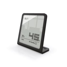 Thermomètre & hygromètre SELINA Noir