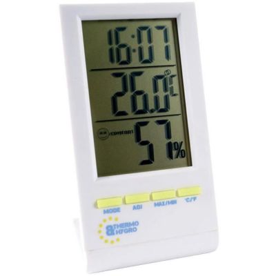 Thermomètre hygromètre - Stil - 6030 - Largeur 58 mm - Hauteur 105 mm - Mini-maxi température
