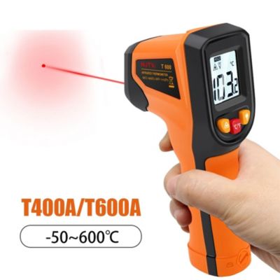 Thermomètre infrarouge numérique Thermomètre laser Pistolet Thermomètre sans contact Outils industriels 400 celsius