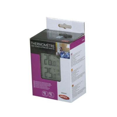 Thermomètre Intérieur Extérieur Température OPTEX