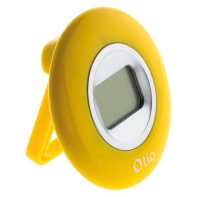 Thermomètre intérieur LCD - Jaune - Otio