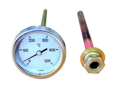 Thermomètre four sans fil avec sonde 0/+300°C - Thermomètres de