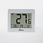 Thermomètre digital intérieur Otio blanc - Différentes fonctions