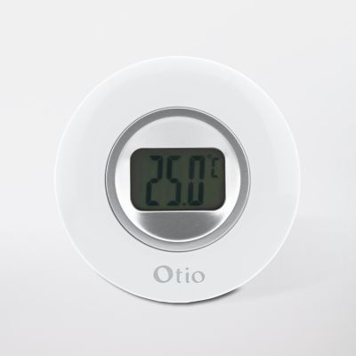 Thermomètre digital intérieur Otio blanc