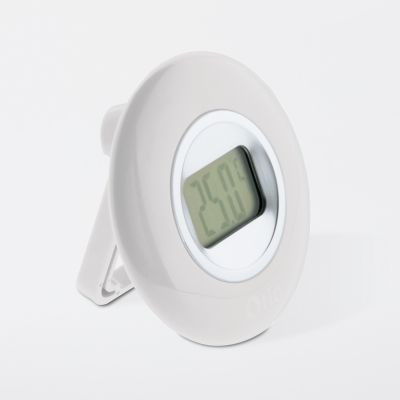 Thermomètre digital intérieur Otio blanc