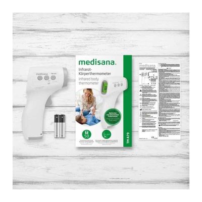 Thermometre frontal sans contact MEDISANA TM A79 avec alarme fievre 3 couleurs