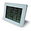 Thermomètre / Hygromètre avec écran LCD Otio blanc