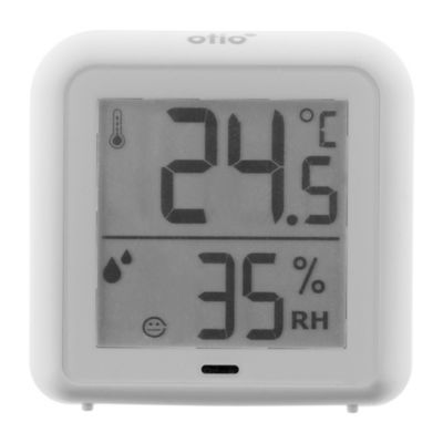 Thermomètre Hygromètre haute précision Otio blanc