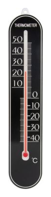 TFA Dostmann Set thermomètre Analogique en Bois, hêtre, 95.1031, pour mesurer la température
