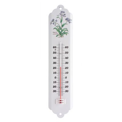 Thermomètre intérieur/extérieur émail