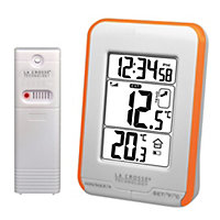 Thermomètre La Crosse Technology, petit écran noir et blanc
