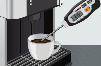 Thermomètre numérique de poche Lasernaliner EcoLine