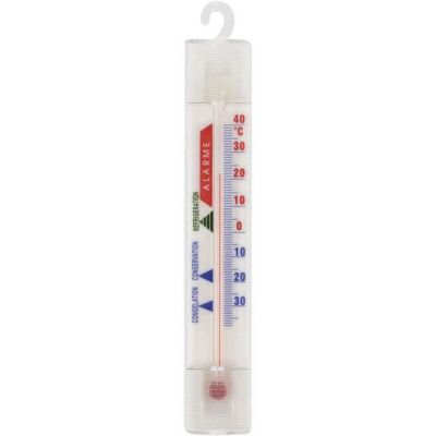Thermometre STIL refrigerateur congelateur -35C +40C liquide rouge avec crochet