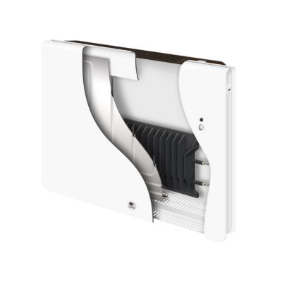 THERMOR - Radiateur chaleur douce connecté Equateur 4 horizontal gris ardoise 1250W - 427245