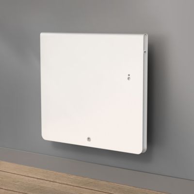 THERMOR - Radiateur chaleur douce connecté Equateur 4 horizontal gris ardoise 1250W - 427245
