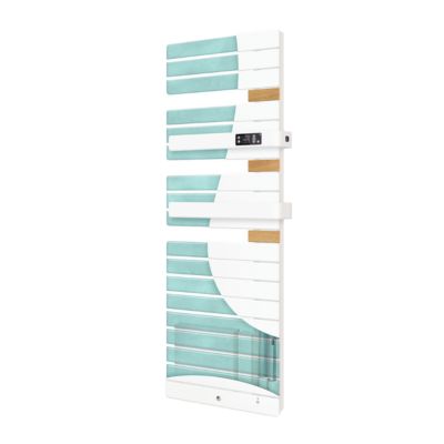 THERMOR - Sèche-serviettes Allure 3 mat à gauche 750W brun sable/chêne - 483220