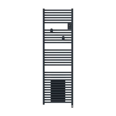 THERMOR - Sèche-serviettes connecté Riva 5 avec soufflerie 1750W Gris ardoise - 471639