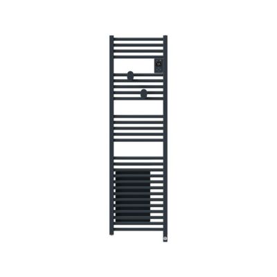 THERMOR - Sèche-serviettes connecté Riva 5 Etroit avec soufflerie 1500W Ardoise - 471654