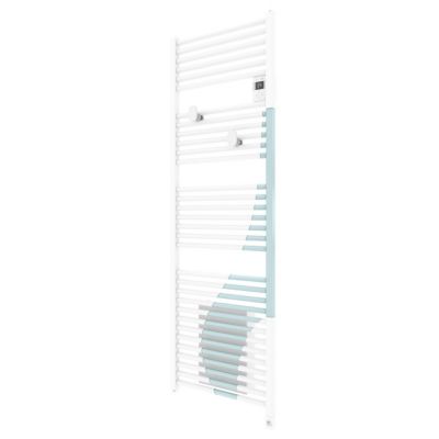 THERMOR - Sèche-serviettes connecté Riva 5 Etroit avec soufflerie 1500W Ardoise - 471654