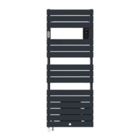 THERMOR - Sèche-serviettes Riviera 2 mixte avec soufflerie 1750W gris ardoise - 490242