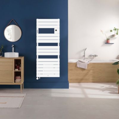 THERMOR - Sèche-serviettes Riviera 2 mixte avec soufflerie 2000W gris ardoise - 490243