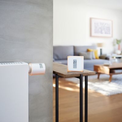 Thermostat connecté et intelligent filaire ou sans fil Netatmo