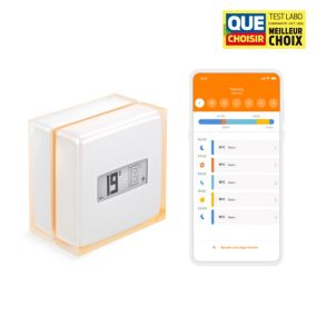 Thermostat connecté et intelligent filaire ou sans fil Netatmo