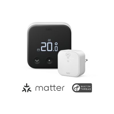 Thermostat connecté et intelligent Filaire tado X + bridge X