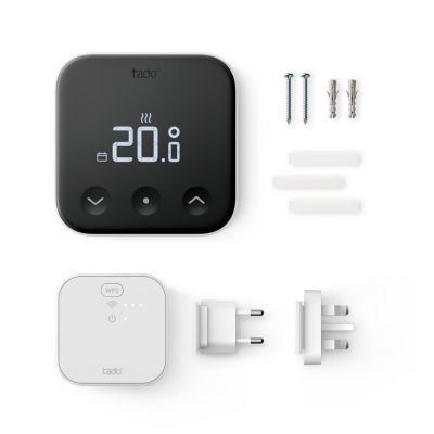 Thermostat connecté et intelligent Filaire tado X + bridge X