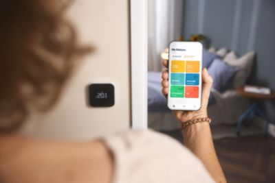 Thermostat connecté et intelligent Filaire tado X + bridge X