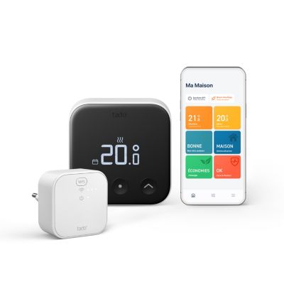 Thermostat connecté et intelligent Filaire tado X + bridge X